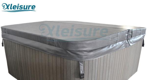 Graphite Rectangle Spa Insulation Lid  Vinyl Hot Tub Spa Covers For Barrel Hot Tub