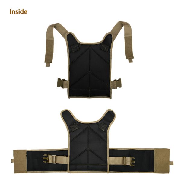 600D Polyester Tactical Vest MOLLE Camouflage Combat Vest Military Equipment
