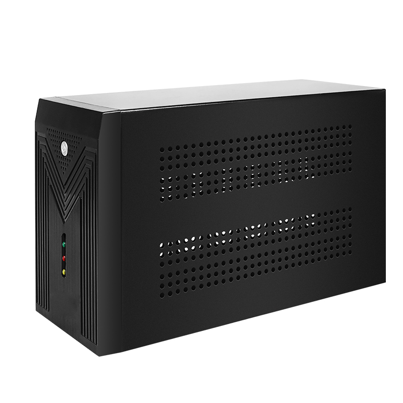 600VA UPS Battery Backup for Home Office Desktop PC – Compact Standby UPS with AVR, Surge Protection & 4 Outlets for Router, Monitor & Peripherals