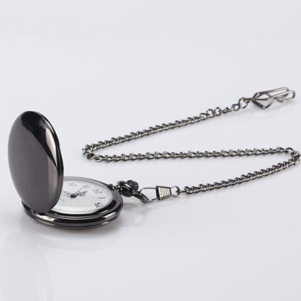 Promotional Vintage pocket watch Metal  logo customized round
