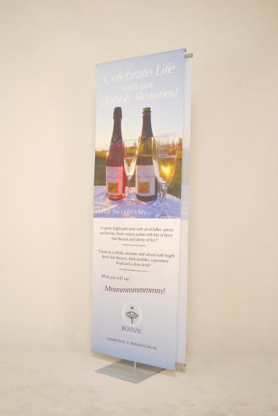 Light Weight Graphic Banner Stand For Outdoor Tradeshow Advertising