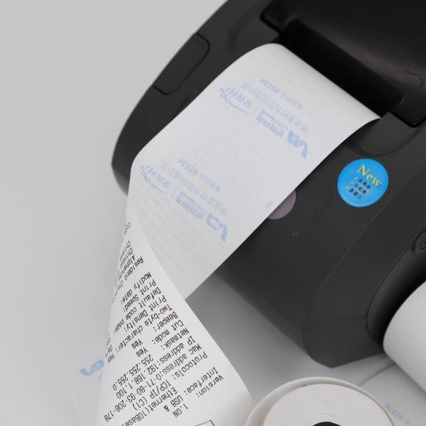 Sharper Image High Smoothness Blue / Black Image Thermal Cash Register Roll