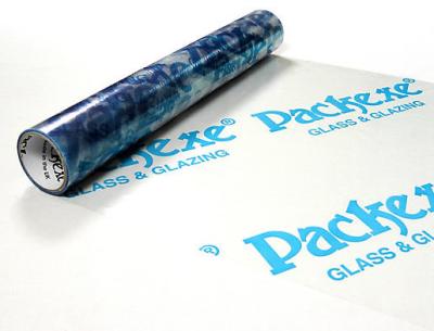 Water Based Acrylic Glue Protective Carpet Film 36X200 Transparent Printed