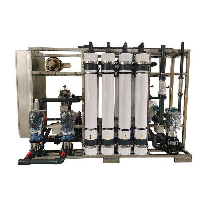 30-50 TPH High SDI Tolerance Ultrafiltration System with PVDF Hollow Fiber Membrane