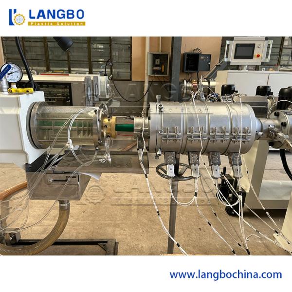 16-400 mm Large Diameter HDPE Pipe Making Machine for Water / Gas Supply