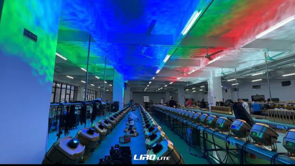 IP65 200w Gobo Water Wave LED Projector Light Powder Coated Finish
