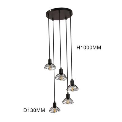 Professional Vintage Glass Hanging Lamp  E14 E27  For Kitchen Living Dining Room