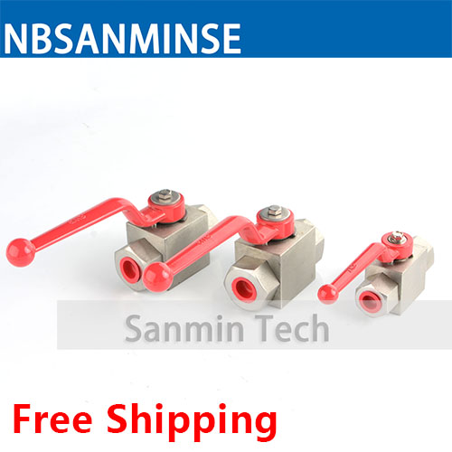 Шариковый клапан КХБ-Г1/8 1/4 высокого давления нержавеющей стали гидравлический 3/8 1/2 анти- дизайнов СС304 СС316 корозии