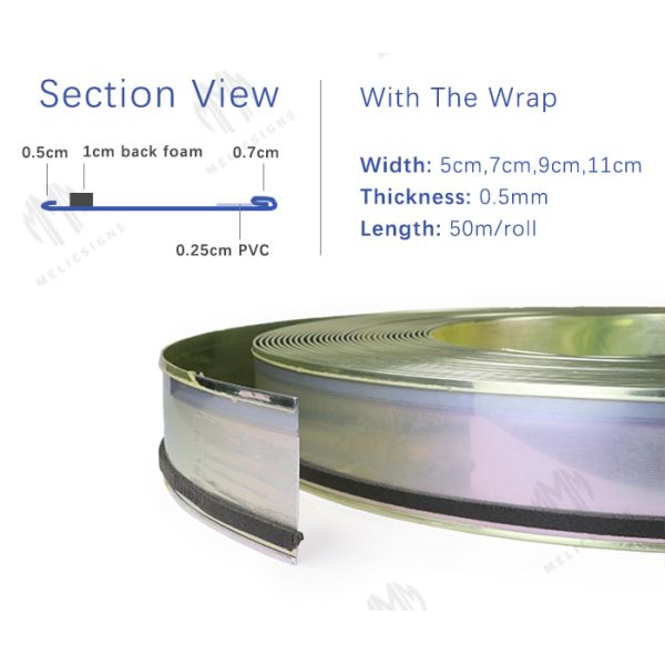 0.5 MM Mirror Extruded Aluminium Channel , Powder Coating Aluminium Profiles