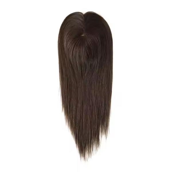 Hot Sale RAW Virgin Hair Topper Human Fish Net Women Topper Human Hair Toupee raw hair topper forwomen
