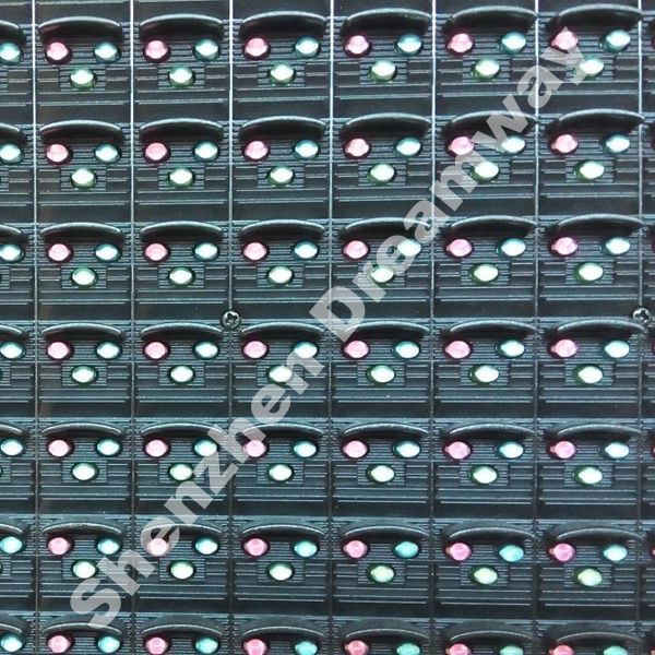 PH16 Outdoor LED Screen Module 1R1G1B DIP546 with MBI5024 Drive IC