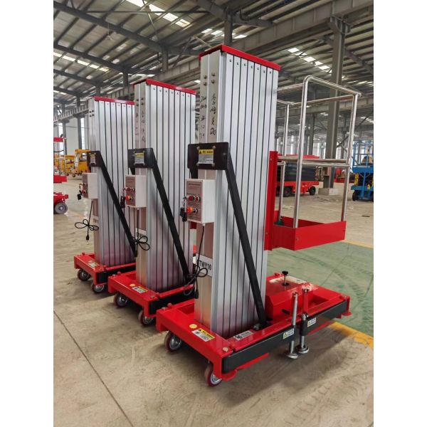 Electric Scissor Lift 550 lbs Capacity 8m 26.25 feet Height Mobile and Versatile