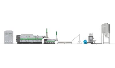 200kg/h PP PE Film Granulator Plastic Recycling Machine
