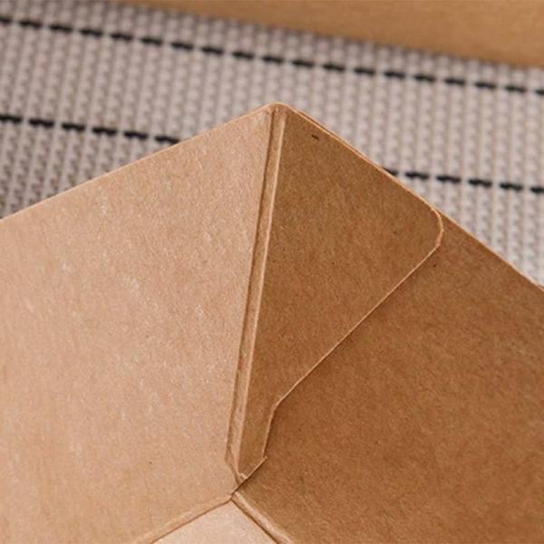 Paper Trays Disposable Kraft Paper Cardboard Food Boat Tray Fast Food Materiel Hot-dog Sweet Rigid Boxes Snacks Art Paper 300g