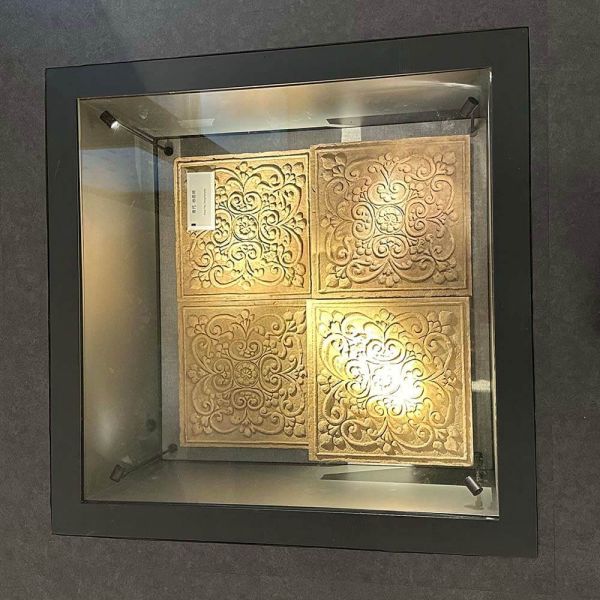 High Strength Glass Floor Integrated Display Cabinet Customized LED Lighting