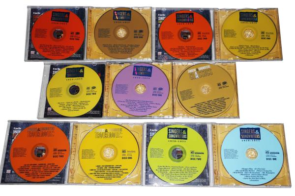 Free DHL Shipping@HOT Classic and New CD Boxset SINGERS & SONGWRITERS Wholesale!!