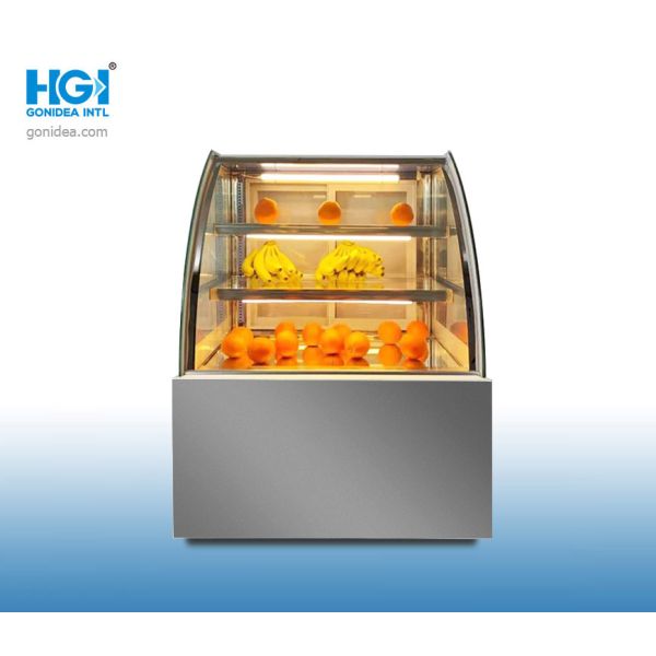 Коммерчески хлебобулочные изделия испекут раздвижную дверь задней части витрины R22 AC240V 50Hz дисплея