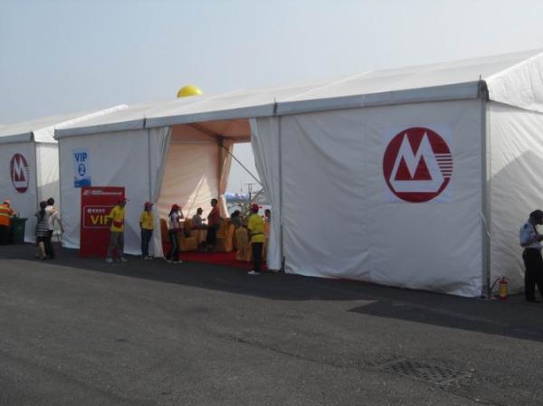 10mx24m Soundproof Outdoor Event Diesel Generator Tent For Car Show