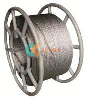 Corde de fil d'acier anti-torsion de 11 mm à 8/12 brins légers pour la ficelle à un seul conducteur ou OPGW