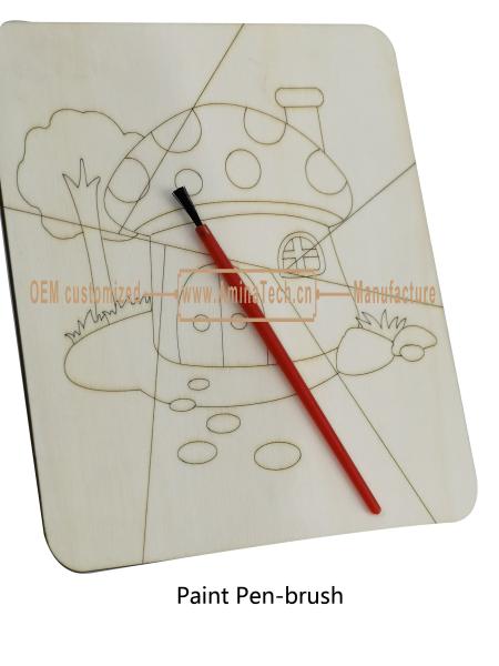 Aminatech Paint Pen-brush 125cm Paint Pen-brush ,For Junior and pupil Students use to paint on the paint board.