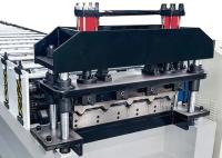 rolo frio ondulado da folha do telhado de 914-1200mm que forma o controle do Plc de Full Auto da máquina