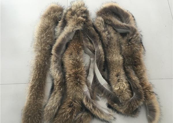 Preuve à la maison de vent de collier de fourrure de raton laveur de manteau avec la longueur de 70cm/de 75cm/de 80cm