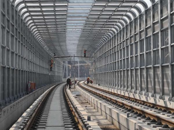 Light Weight Freeway Sound Wall Convenient Installation Long Service Life