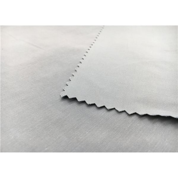 21S Twill Cotton Poly 75D Breathable Cotton Feel Fabric Trench Coat Jacket Fabric Material