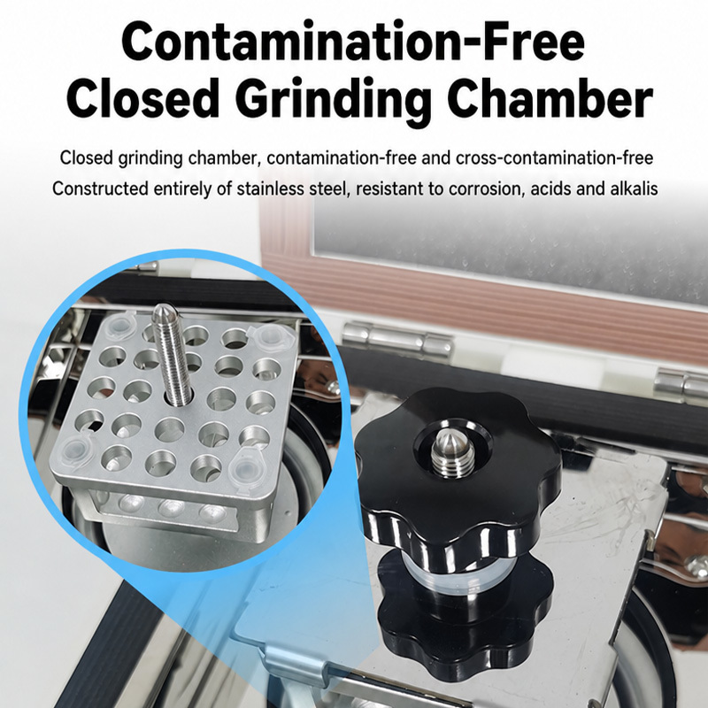 High Throughput Tissue Grinder Lab Sample Homogenizer for DNA RNA Extraction Animal Plant Soil Sample Preparation