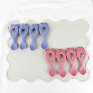 O silicone feito sob encomenda das crianças da cor de Pantone coloca a esteira