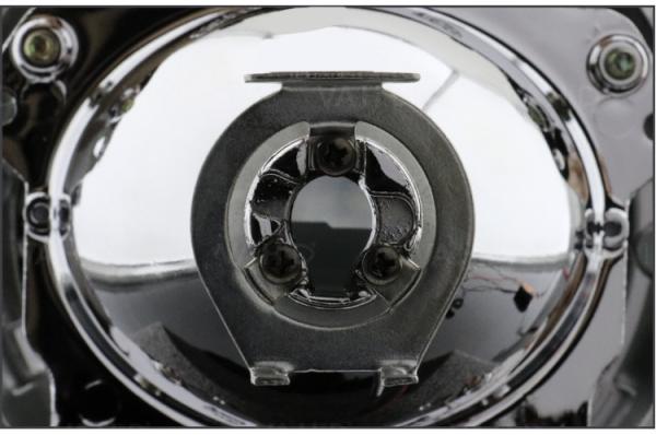 CH25 3.0inch Round Crystal angel eye Bixenon Car hid xenon projector kit