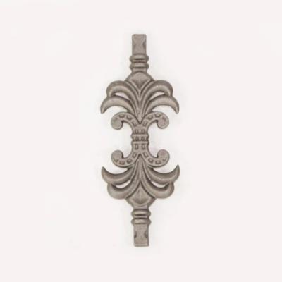 Wrought Iron Decorative Iron Pieces Handrail Fittings Anti Rust Custom Design