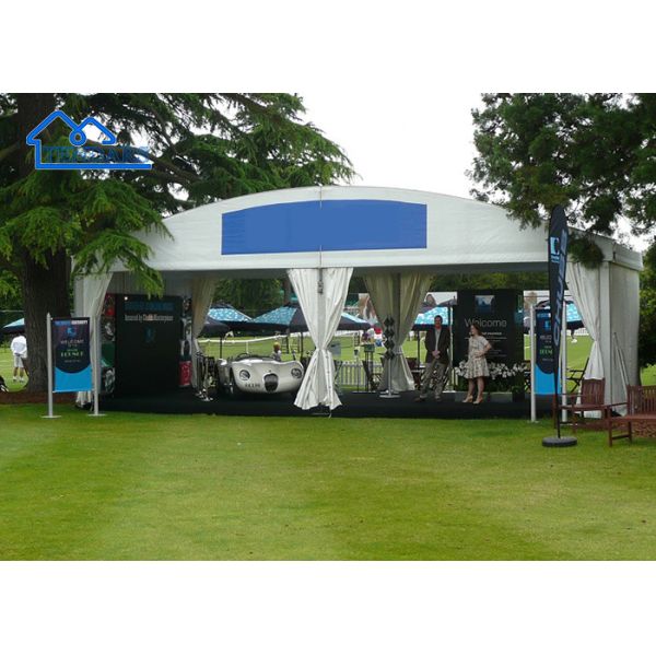 12x12m Arcum Tent Galvanized Steel Arc Shape UV-Resistant Fabric for Elegant Events