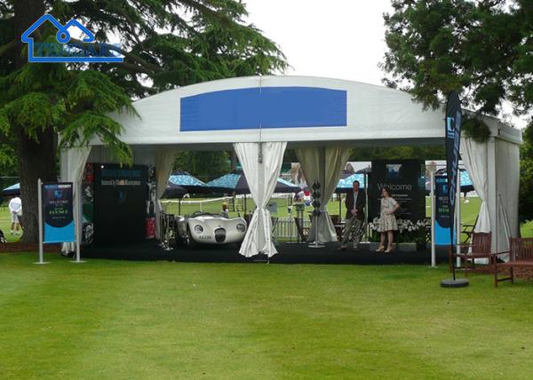 PVC Clear Top Arcum Tents For Restaurant Wedding Multipurpose Top Wedding Tents