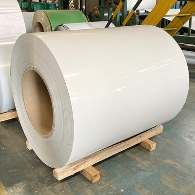 505mm 510mm Prepainted a bobina de alumínio revestida 1050 O-H112
