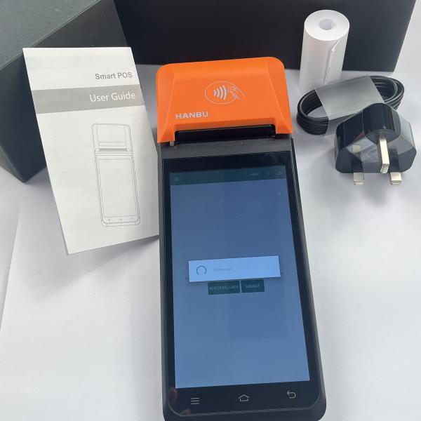 4G / WiFi / Bluetooth Contactless POS Machine Mobile Touch Screen POS Terminal With SC9863 Processor