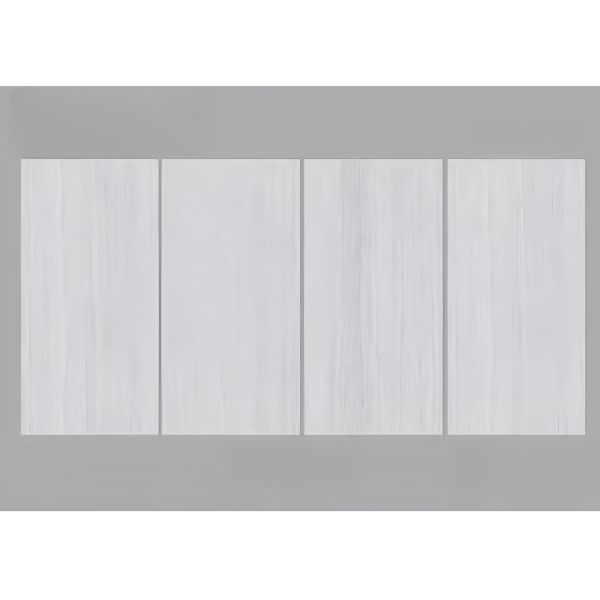 600 x 600mm ACCENTS Porcelain Tile White Grey Marble Slabs that Look Like Natural Stone