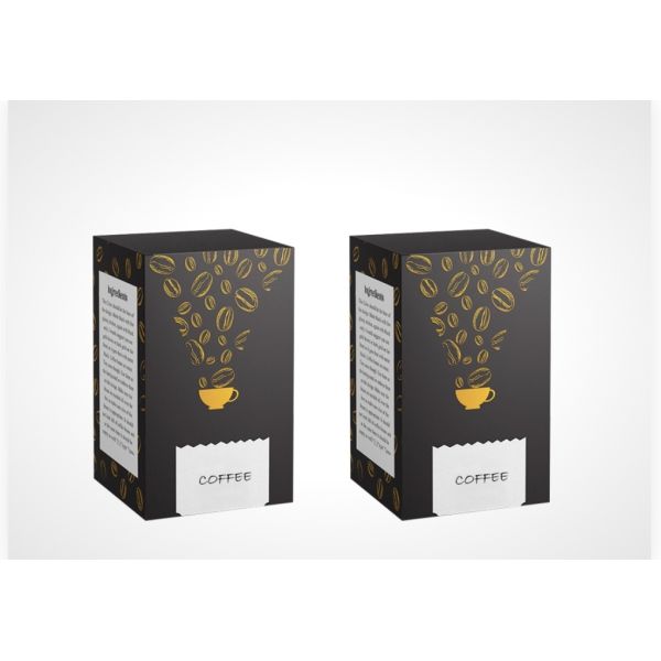 Self Closure Printed Paper Biscuit Cookies Tea Coffee Food Packing Packaging Box