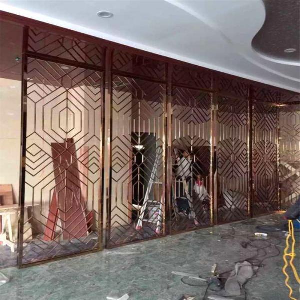 CNC laser cutting panel screen metal decoration material for luxury architectural and interior projects