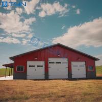 Warehouse Prefabricated Steel Frame With Portal Frame For Industrial Storage