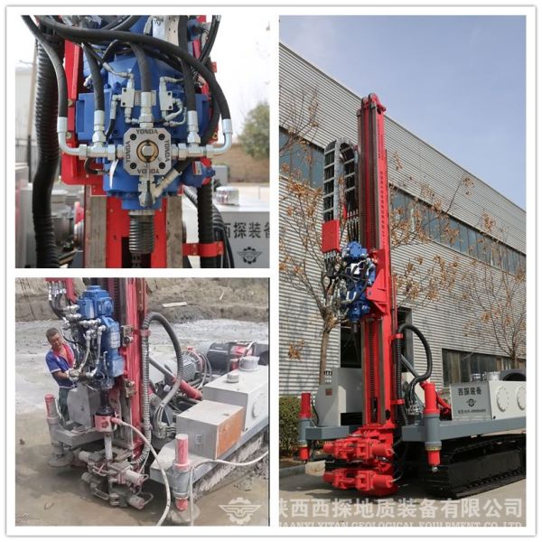 Двигатель Grouting песок 7900kg DTH ставя снаряжение на якорь сверла штанги
