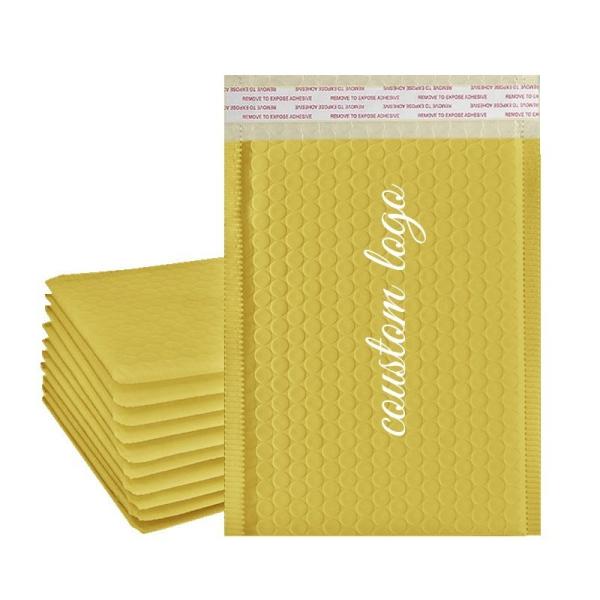 CTCX Nude Pink Padded Envelope Bubble Mailers Custom Logo Pink Shipping Bags Bubble Mailers Nude Pink Bubble Polymailers