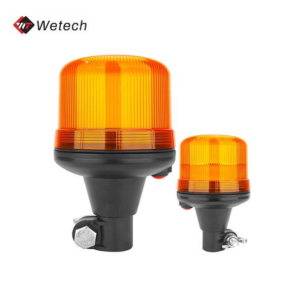 Feu de signalisation rotatif pour véhicule d'ingénierie routière à LED puissantes IP65