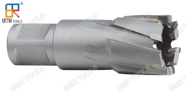 BMR TOOLS High performance weldon shank TCT Broach Cutter 50mm cutting depth for Metal Drilling