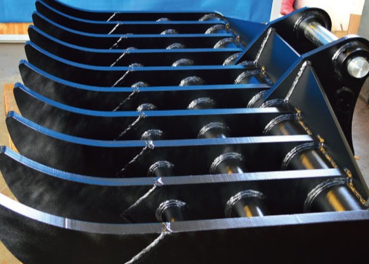 Грабл корня экскаватора тонны 6 зубов 10-13 для Deawoo DH100 DH130 DH150