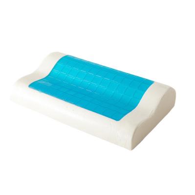 oreiller en mousse de mémoire avec gel de refroidissement oreiller orthopédique pour les dormeurs du dos et de l'estomac