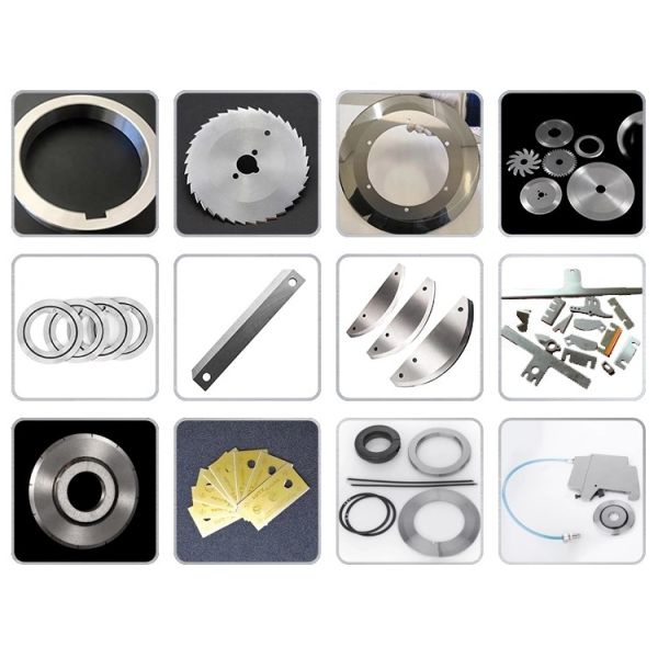 Материал из нержавеющей стали Ротационные резные лезвия толщина 4,76 мм для резки пищевой промышленности