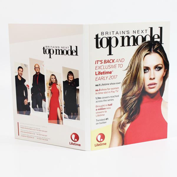 VIF Free Sample  Hard Cover Digital 7 inch HD LCD  screen Video Brochure For invitation advertising
