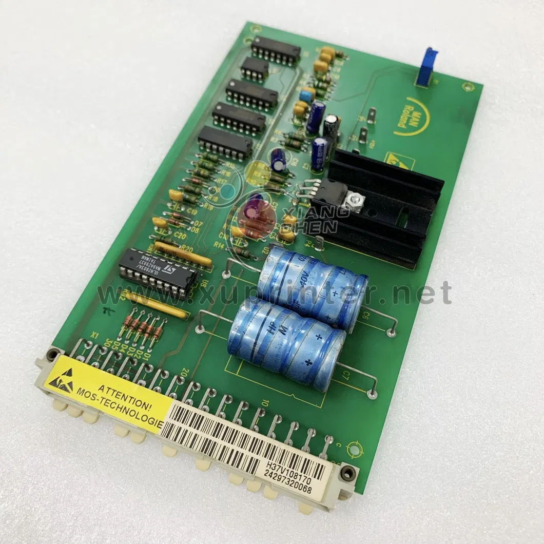 Original H37V108170 PC Board PLC / Add-on Board for Man Roland Offset Press Parts