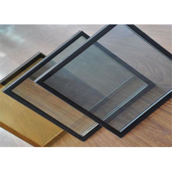 Tempered Double Glazed Insulated Glass Hollow Double Low E Glass Tinted For Curtain Wall